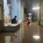 Permukiman warga di Desa Puspanegara, Citeureup, Bogor terendam banjir akibat luapan Kali Cibeber setelah hujan deras. (Posnews/Ist)