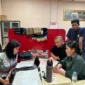 Petugas Subdit IV Dittipidnarkoba Bareskrim Polri saat melimpahkan tersangka dan barang bukti kasus narkoba ke Kejaksaan Negeri Jakarta Utara. (Posnews/Ist)
