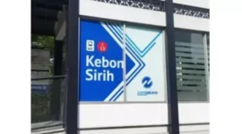 Proyek MRT Jakarta Bikin Halte Kebon Sirih Arah Selatan Ditutup Selama Tiga Hari. (Posnews/Ist)