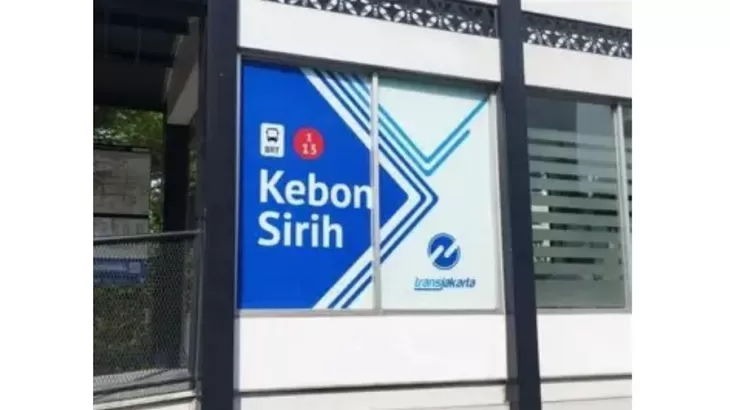 Proyek MRT Jakarta Bikin Halte Kebon Sirih Arah Selatan Ditutup Selama Tiga Hari. (Posnews/Ist)