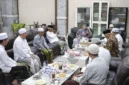 Sejumlah kiai sepuh PBNU bertemu Rais Aam KH Miftachul Akhyar di Surabaya untuk membahas percepatan Muktamar ke-35 NU tahun 2026. (Posnews/PBNU)