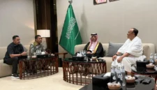 Wakapolri Komjen Pol Dedi Prasetyo bertemu jajaran Presidency of State Security Arab Saudi di Riyadh. (Posnews/Ist)