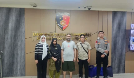 Bareskrim Limpahkan Pasutri Pakistan Kurir 1,6 Kg Sabu ke Kejari Tangerang