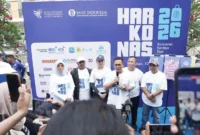 Menteri Perdagangan Budi Santoso saat menghadiri puncak Hari Konsumen Nasional 2026 di Sarinah Jakarta. (Posnews/Ist)
