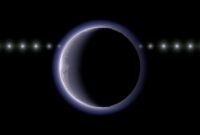 Melampaui batas imajinasi. Astronom Jepang menemukan bukti atmosfer pada batuan es selebar 500 km di Sabuk Kuiper, sebuah penemuan yang meruntuhkan asumsi bahwa dunia kecil di pinggiran Tata Surya bersifat pasif dan tak berubah. Dok: Istimewa.