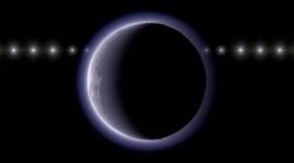 Melampaui batas imajinasi. Astronom Jepang menemukan bukti atmosfer pada batuan es selebar 500 km di Sabuk Kuiper, sebuah penemuan yang meruntuhkan asumsi bahwa dunia kecil di pinggiran Tata Surya bersifat pasif dan tak berubah. Dok: Istimewa.