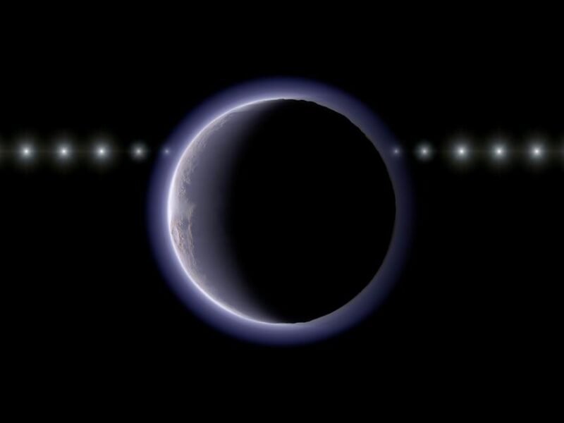 Melampaui batas imajinasi. Astronom Jepang menemukan bukti atmosfer pada batuan es selebar 500 km di Sabuk Kuiper, sebuah penemuan yang meruntuhkan asumsi bahwa dunia kecil di pinggiran Tata Surya bersifat pasif dan tak berubah. Dok: Istimewa.