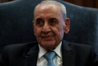 Syarat mutlak perdamaian. Ketua Parlemen Lebanon, Nabih Berri, menegaskan tidak akan ada proses politik dengan Israel tanpa penghentian total serangan militer di wilayah selatan. Dok:  REUTERS/Mohamed Abd El Ghany/File Photo.