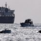 Konfrontasi di perairan Mediterania. Militer Israel menghentikan paksa armada bantuan internasional yang mencoba menembus blokade Gaza, memicu kecaman global serta sanksi baru dari Amerika Serikat terhadap para penyelenggara misi. Dok: REUTERS/Amir Cohen
