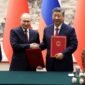 Penyelarasan kekuatan baru. Presiden Vladimir Putin dan Presiden Xi Jinping bertemu di Beijing untuk mengecam rencana perisai rudal 