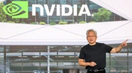 Pusaran utama revolusi kecerdasan buatan. Bos Nvidia, Jensen Huang, mengumumkan peningkatan investasi tahunan di Taiwan guna menyokong ekosistem semikonduktor global. Dok: Istimewa.