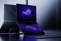 Lompatan besar laptop dua layar penuh. ASUS ROG resmi meluncurkan Zephyrus Duo 2026 di Indonesia dengan spesifikasi monster Intel Panther Lake dan grafis GeForce RTX. Dok: Istimewa.