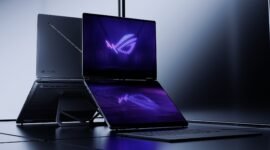 Lompatan besar laptop dua layar penuh. ASUS ROG resmi meluncurkan Zephyrus Duo 2026 di Indonesia dengan spesifikasi monster Intel Panther Lake dan grafis GeForce RTX. Dok: Istimewa.