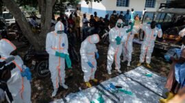 Krisis kesehatan di Afrika Tengah. Republik Demokratik Kongo menghadapi peningkatan tajam kasus Ebola jenis Bundibugyo di tengah hambatan konflik bersenjata. Dok: Istimewa.