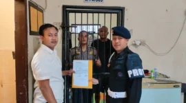 Diduga Lindungi Jaringan Narkoba, Bripka Dedy Wiratama Resmi Ditahan Bareskrim. (Posnews/Ist)
