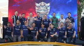 Kapolres Metro Jakarta Utara Kombes Pol Erick Frendriz membuka Turnamen Mobile Legends Hari Bhayangkara ke-80 yang diikuti 54 tim sebagai wadah pembinaan generasi muda melalui esports. (Posnews/Ist)