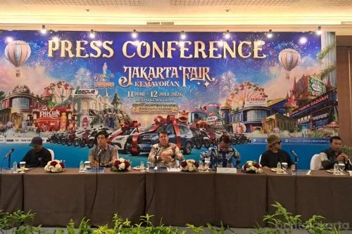 Jakarta Fair Kemayoran 2026 akan berlangsung pada 11 Juni hingga 12 Juli 2026 di JIEXPO Kemayoran dengan melibatkan 2.800 peserta dan ribuan produk unggulan dari berbagai sektor industri. (Posnews/Kominfo)