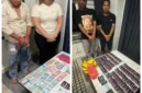 Petugas Dittipidnarkoba Bareskrim Polri menunjukkan barang bukti 114 cartridge vape yang diduga mengandung Etomidate dalam pengungkapan jaringan peredaran narkotika di Sumatera Utara. (Posnews/Ist)