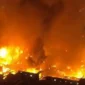 Kebakaran Pasar Jiung Kemayoran Hanguskan 250 Bangunan, 500 Jiwa Terdampak. (Posnews/Ist)