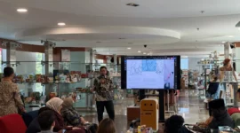 Pelaku usaha Indonesia berdiskusi dengan buyer dari Meksiko, Cili, Ethiopia, Nigeria, dan Aljazair dalam kegiatan business networking yang digelar Kementerian Perdagangan di Jakarta. (Posnews/ist)