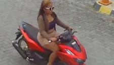 Pelaku wanita berinisial GF ditangkap Polsek Kalideres setelah diduga menjebak korban melalui modus perkenalan yang berujung perampasan motor dan telepon genggam di Jakarta Barat. (Posnews/Ist)
