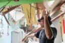 Ledakan Saat Pengisian Gas Oksigen, Tabung Terbang dan Rusak Bangunan Warga. (Posnews/MR)