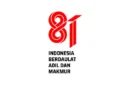 Logo resmi HUT ke-81 Republik Indonesia tahun 2026 karya desainer asal Padang, Fajar Novario, yang diluncurkan pemerintah di Istana Kepresidenan Jakarta dengan mengusung tema 