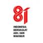 Logo resmi HUT ke-81 Republik Indonesia tahun 2026 karya desainer asal Padang, Fajar Novario, yang diluncurkan pemerintah di Istana Kepresidenan Jakarta dengan mengusung tema 