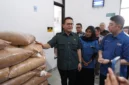 Menteri Perdagangan Budi Santoso melepas ekspor 20 ton gula kelapa PT IMC di Banyumas menuju Chicago, Amerika Serikat. (Posnews/Ist)