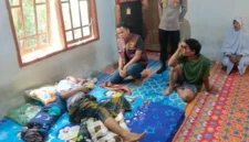 Petani Musi Rawas mengalami luka setelah diserang beruang liar saat bekerja di kebun di Sumatera Selatan. (Posnews/Ist)