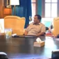 Presiden Prabowo Subianto bertemu Erick Thohir dan pelatih Timnas Indonesia John Herdman di Hambalang untuk membahas strategi dan persiapan menuju Piala Dunia 2030. (Posnews/Ist)