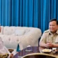 Presiden Prabowo Subianto dan Kepala Staf Kepresidenan (KSP) Dudung Abdurachman di Istana Merdeka, Jakarta Pusat. (Posnews/Biro Pers Istana)