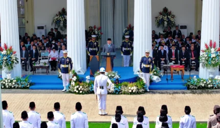 Presiden Prabowo Subianto memimpin Upacara Hari Lahir Pancasila 2026 di Gedung Pancasila Jakarta dan menegaskan Pancasila harus diterapkan dalam kehidupan berbangsa dan bernegara.