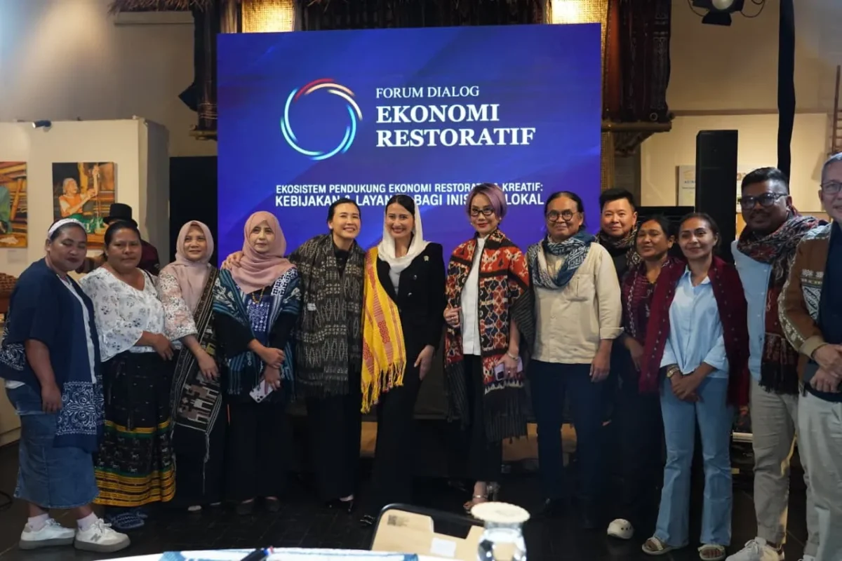 Wakil Menteri Perdagangan Dyah Roro Esti Widya Putri menyampaikan dukungan bagi UMKM perempuan Indonesia agar mampu menembus pasar global dalam Forum Diskusi Ekonomi Restoratif di Jakarta. (Posnews/Ist)