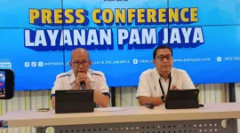 PAM Jaya mengingatkan potensi gangguan distribusi air di 45 kelurahan Jakarta pada 5-6 Juni 2026 akibat pemeliharaan gardu listrik PLN di IPA Pejompongan I.
