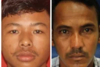 Foto dua DPO kasus narkoba yang diburu Dittipidnarkoba Bareskrim Polri terkait dugaan peredaran narkotika di Kabupaten Bengkalis, Riau. (Posnews/Ist)
