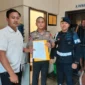 Bareskrim Polri memeriksa mantan anggota Brimob Bripka Dedy Wiratama yang diduga membekingi aktivitas peredaran narkotika di kawasan Gang Langgar, Samarinda Seberang, Kalimantan Timur. (Posnews/Ist)
