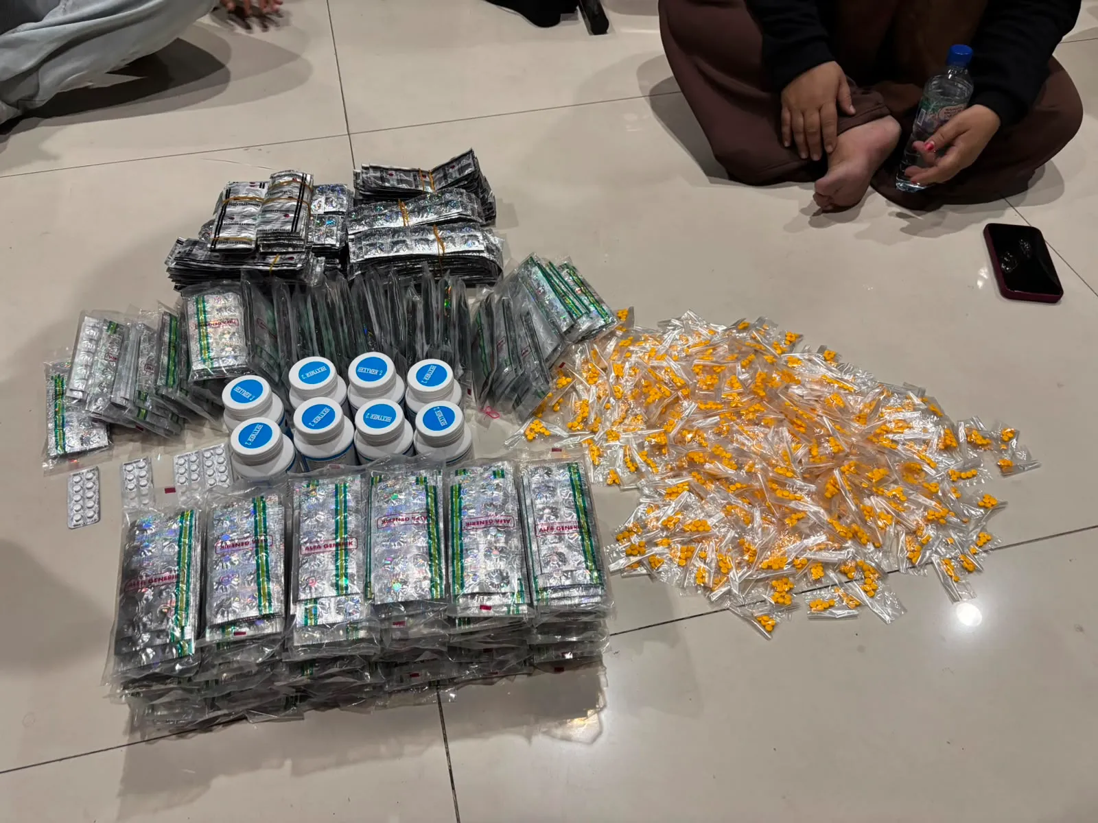 Ditpolairud Polda Metro Sita 23 Ribu Butir Obat Keras dari Jaringan Muara Baru