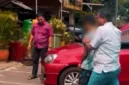Residivis pencurian motor berinisial MF saat diamankan Polsek Ciracas bersama barang bukti sepeda motor hasil curian yang terungkap melalui rekaman CCTV viral di Jakarta Timur. (Posnews/Ist)