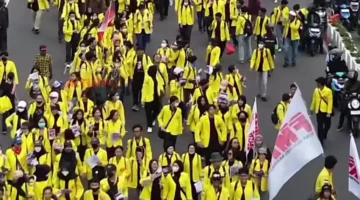 Demo Bundaran HI Disorot, BEM UI Tegaskan Pemberitahuan Bukan Permohonan Izin. (Posnews/Ist)