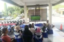 Nobar Piala Dunia 2026 di Polsek Koja Pererat Kebersamaan Polisi dan Warga. (Posnews/Ist)
