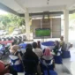 Nobar Piala Dunia 2026 di Polsek Koja Pererat Kebersamaan Polisi dan Warga. (Posnews/Ist)
