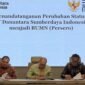 Revolusi tata niaga kelapa sawit. Paspi menilai kebijakan ekspor satu pintu Danantara Sumberdaya Indonesia berpotensi memindahkan kendali harga CPO global ke tanah air. Dok: Istimewa.