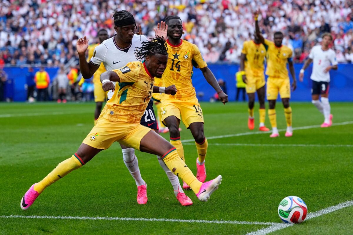 Kegagalan lini serang Tiga Singa. Inggris mendominasi penguasaan bola namun gagal mengonversi peluang emas menjadi gol saat menghadapi Ghana. Dok: (AP Photo/Petr David Josek)
