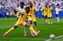 Kegagalan lini serang Tiga Singa. Inggris mendominasi penguasaan bola namun gagal mengonversi peluang emas menjadi gol saat menghadapi Ghana. Dok: (AP Photo/Petr David Josek)
