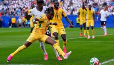 Kegagalan lini serang Tiga Singa. Inggris mendominasi penguasaan bola namun gagal mengonversi peluang emas menjadi gol saat menghadapi Ghana. Dok: (AP Photo/Petr David Josek)