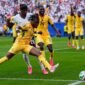 Kegagalan lini serang Tiga Singa. Inggris mendominasi penguasaan bola namun gagal mengonversi peluang emas menjadi gol saat menghadapi Ghana. Dok: (AP Photo/Petr David Josek)