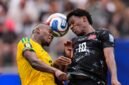 Sejarah baru di SoFi Stadium. Gol voli dramatis Stephen Eustáquio mengunci kemenangan perdana Kanada pada fase gugur Piala Dunia. Dok: (AP Photo/Mark J. Terrill)