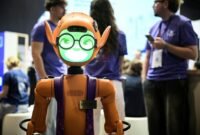 Kebangkitan robotika Eropa. Berbagai startup Eropa memamerkan inovasi robot humanoid di pameran Vivatech guna mengurangi ketergantungan pada dominasi manufaktur Tiongkok. Dok: Istimewa.