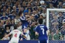 Dominasi mutlak Samurai Blue. Jepang mencetak sejarah baru setelah menggilas Tunisia empat-nol, membuka peluang lebar menuju babak gugur Piala Dunia. Dok: (AP Photo/Matias Delacroix)